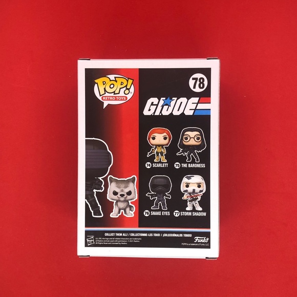 Funko Pop Snake Eyes with Timber Funko Shop Exclus - Picture 3 of 6